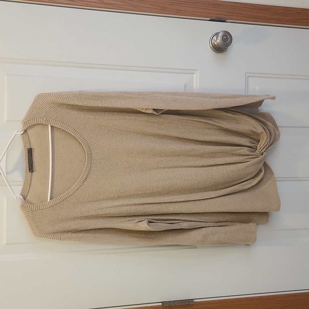 Long sleeve tan top